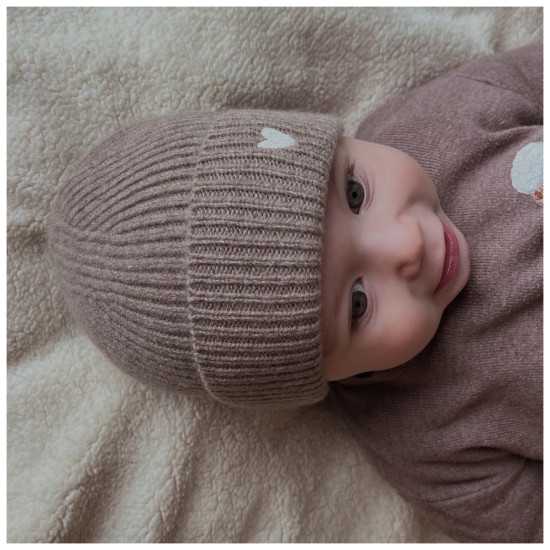 Bonnet bébé - gris – Image 2