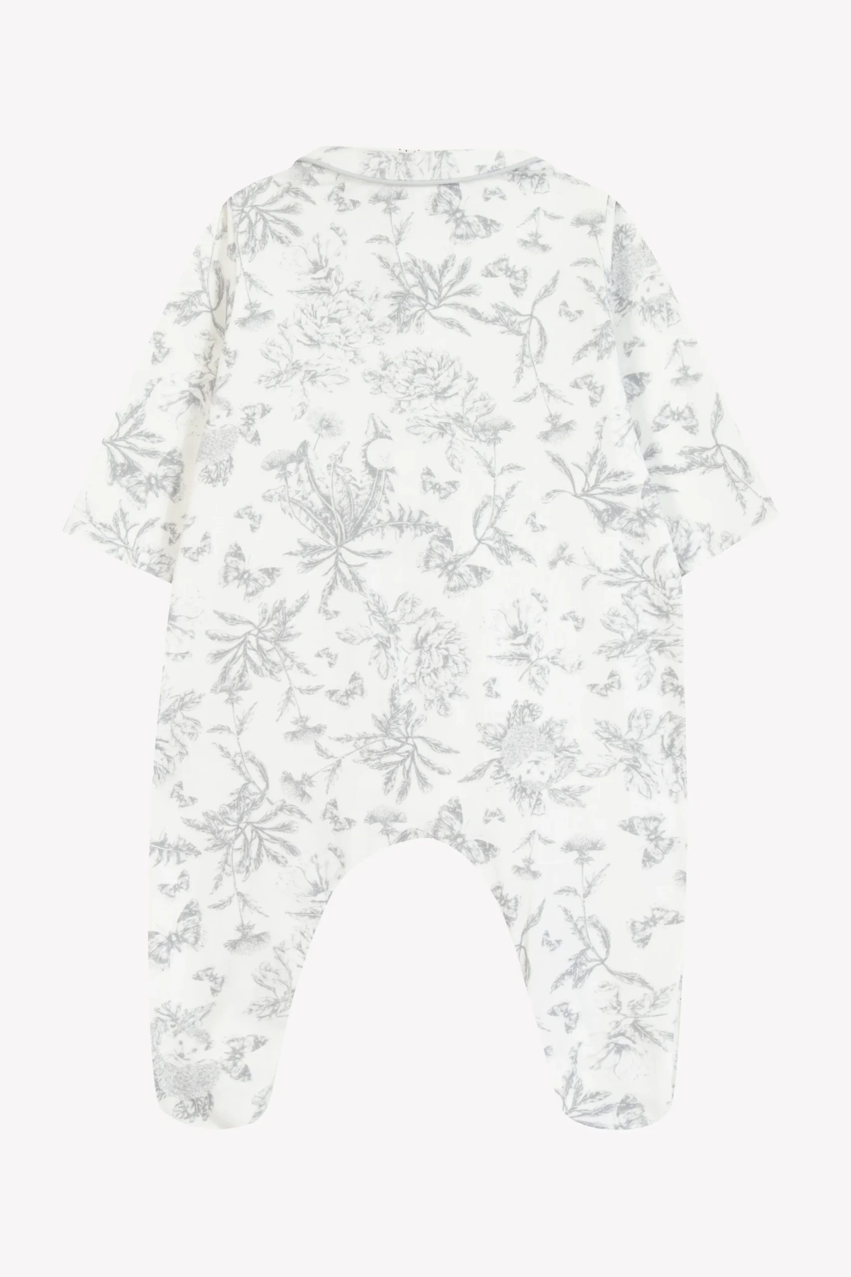 Pyjama Toile de jouy - Gris – Image 4