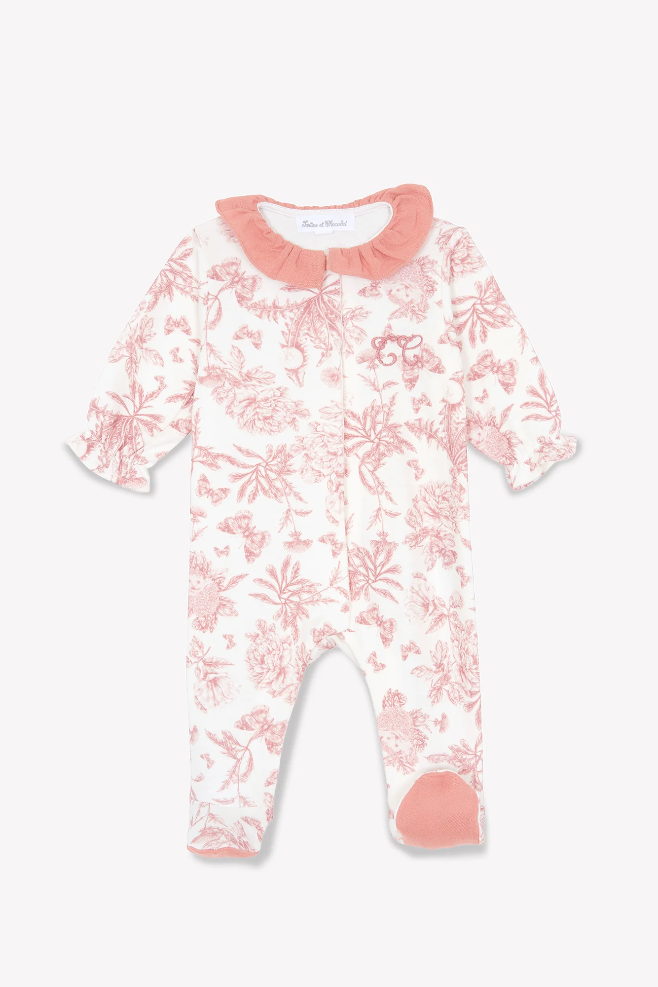 Pyjama Toile de Jouy - Rose – Image 2