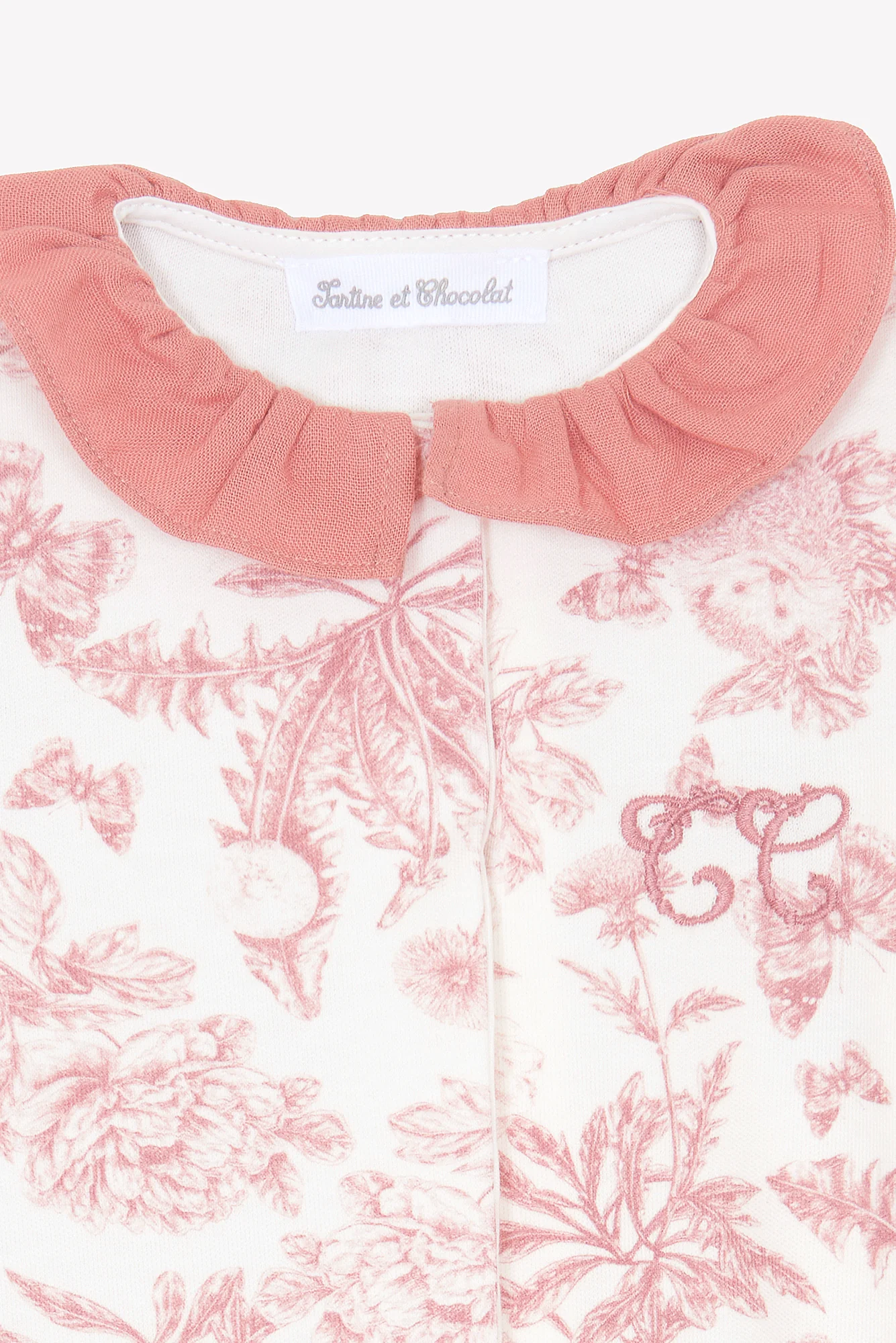 Pyjama Toile de Jouy - Rose – Image 4